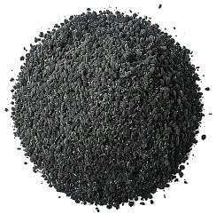 резиновая крошка, фракция 1 мм., черная