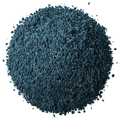 резиновая крошка, фракция 1 мм., синяя